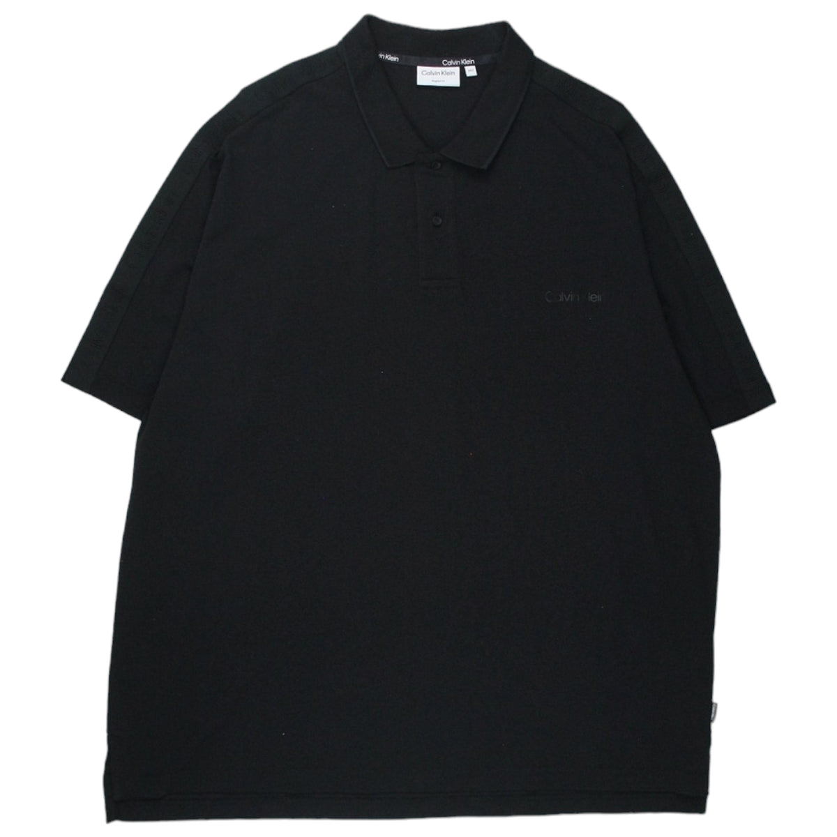 Calvin Klein Black Tape Logo Polo Shirt