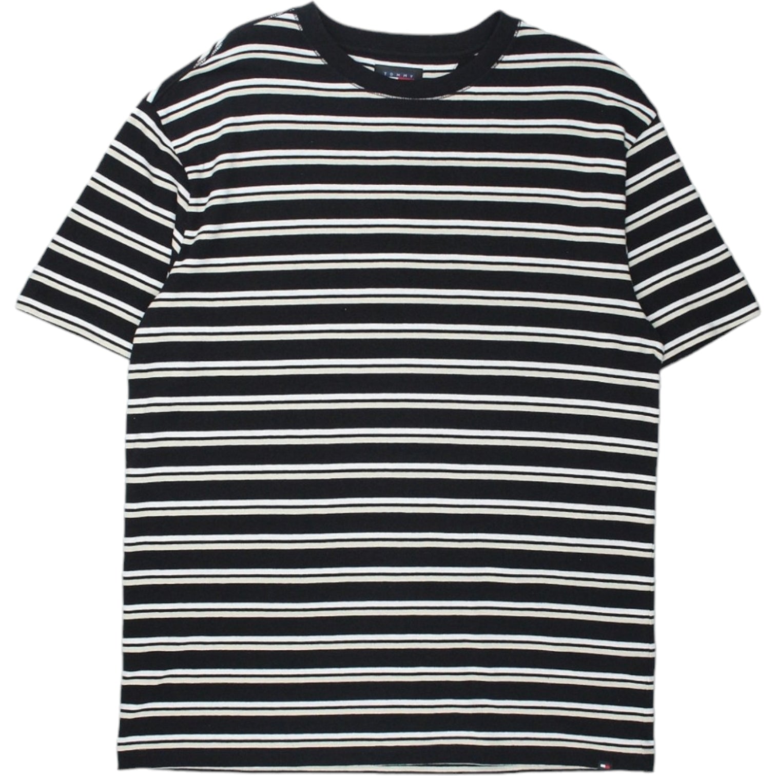 Tommy Jeans Black/Multi Stripe Tee