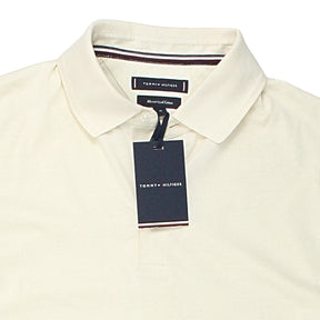 Tommy Hilfiger Cream Mercerized Polo Shirt