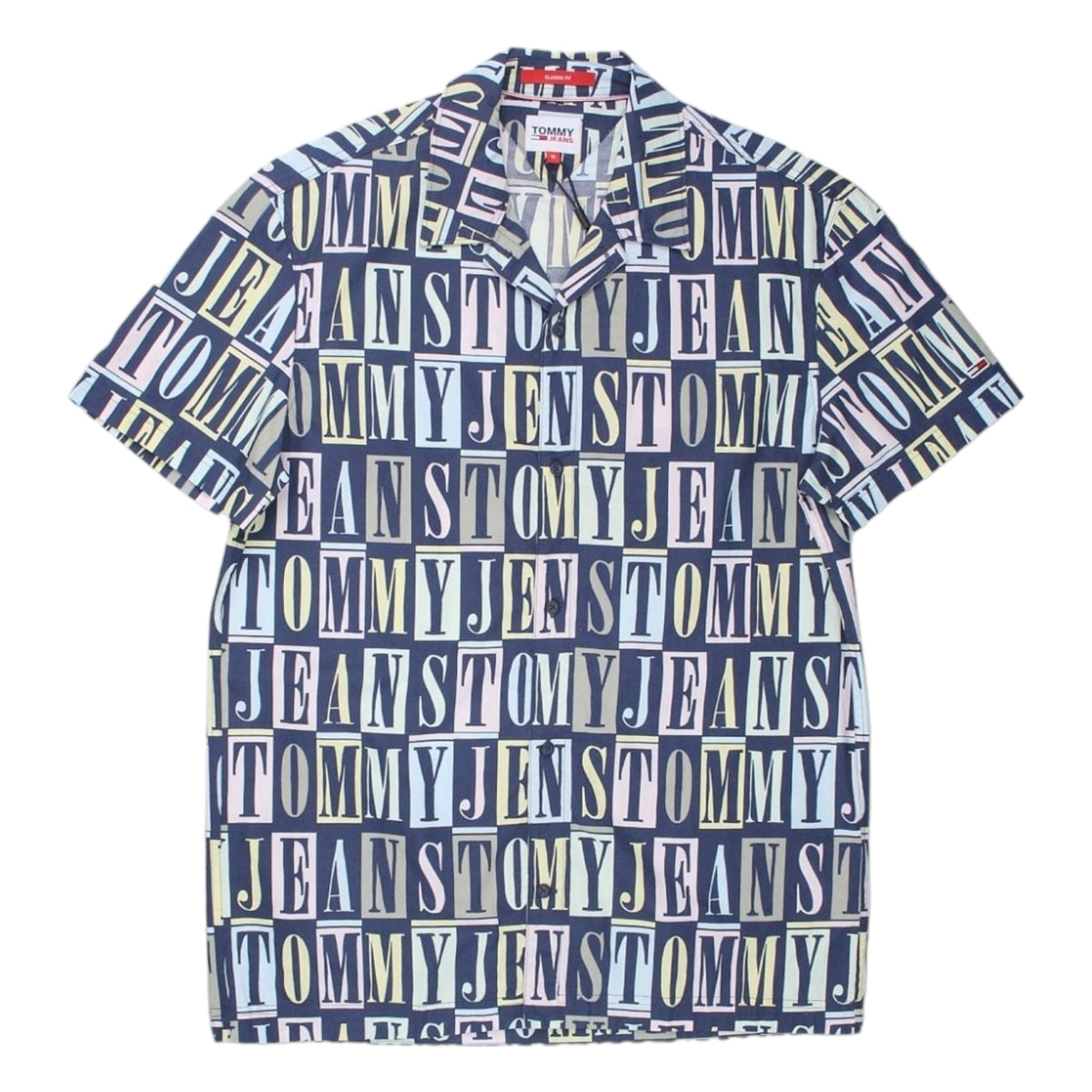 Tommy Jeans Blue Graphic Logo Shirt