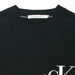 Calvin Klein Jeans Black Embroidered Logo Tee