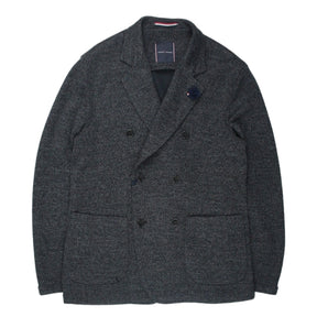Tommy Hilfiger Grey Textured Knit Jacket