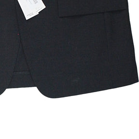 Calvin Klein Gunmetal Washable 2 Tone Wool Blazer