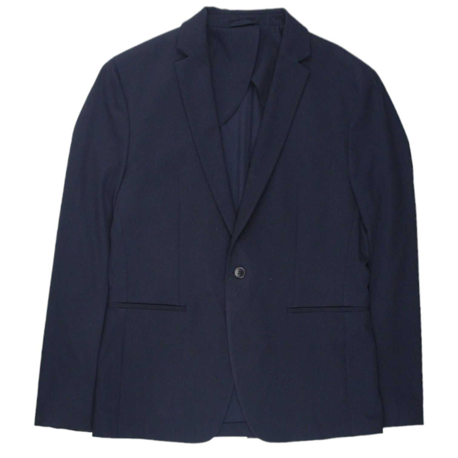 Calvin Klein Navy Soft Twill SB Blazer