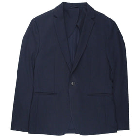 Calvin Klein Navy Soft Twill SB Blazer