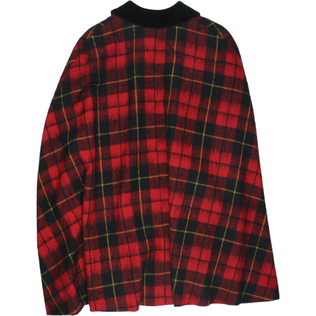 Dege & Skinner Red Tartan Cloak