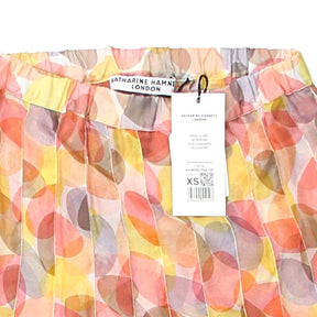 Katharine Hamnett Pink/Multi Freya Silk Skirt