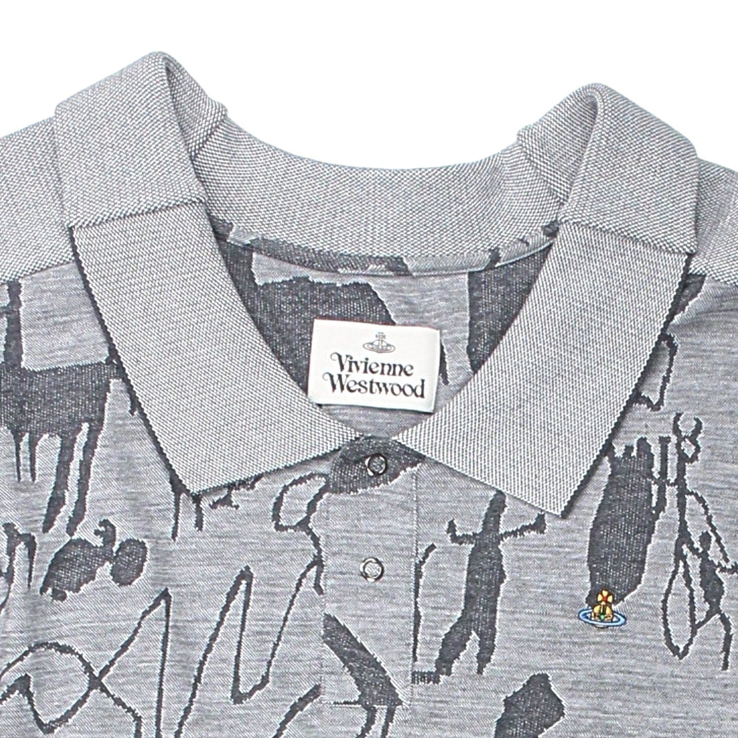 Vivienne Westwood Grey Stefano Polo Dress