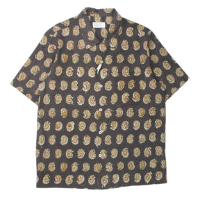 Universal Works Brown Paisley SS Shirt