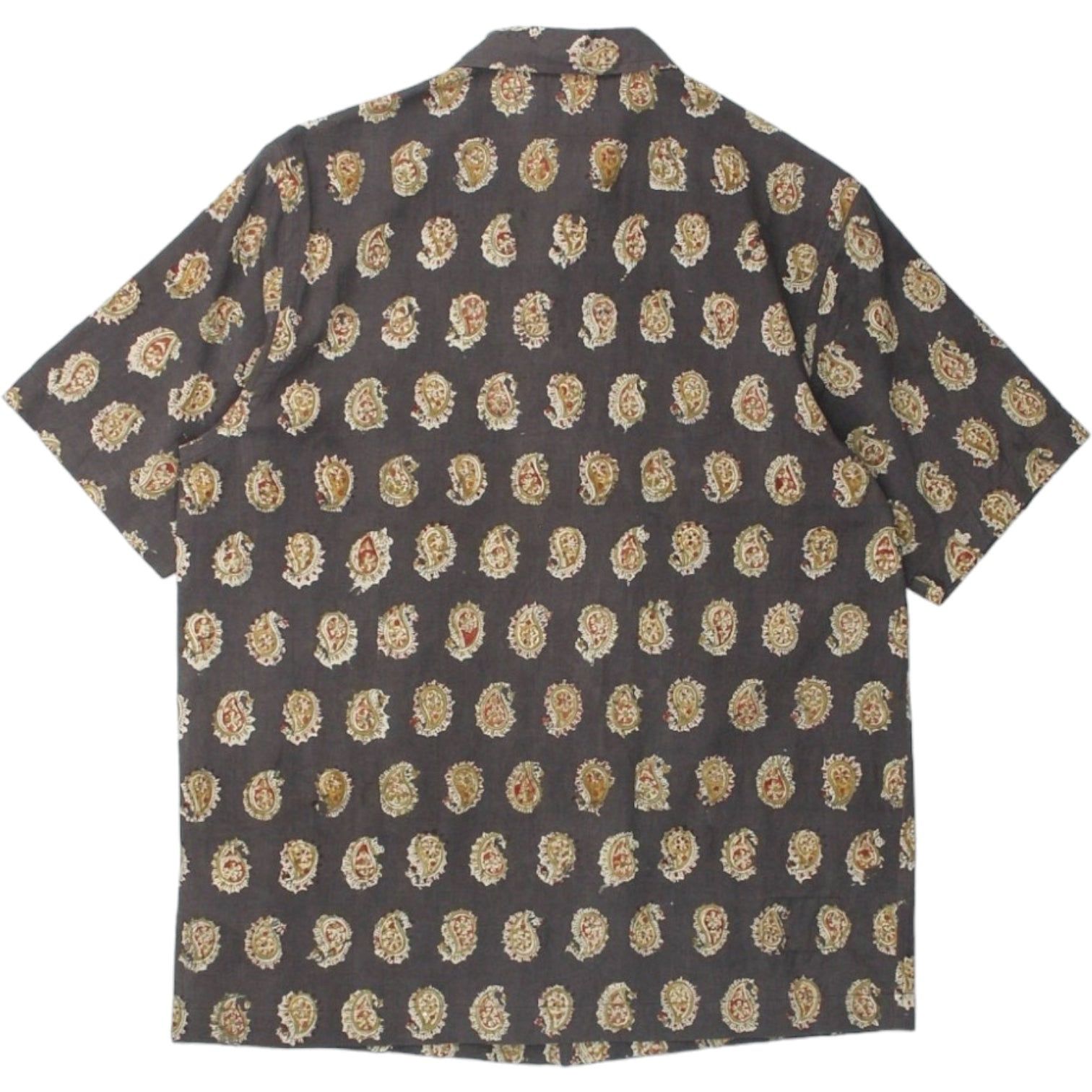 Universal Works Brown Paisley SS Shirt