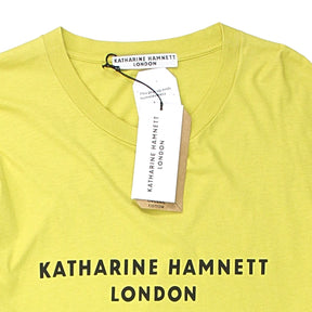 Katharine Hamnett Pistachio George Logo Tee