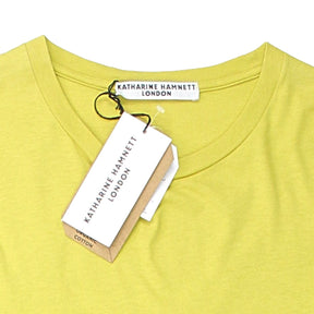 Katharine Hamnett Pistachio Robbie Logo LS Tee