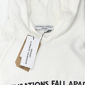 Katharine Hamnett Winter White Rick Hoodie