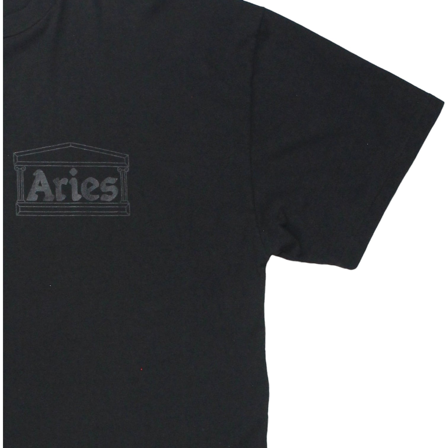 Aries Black Temple SS Tee