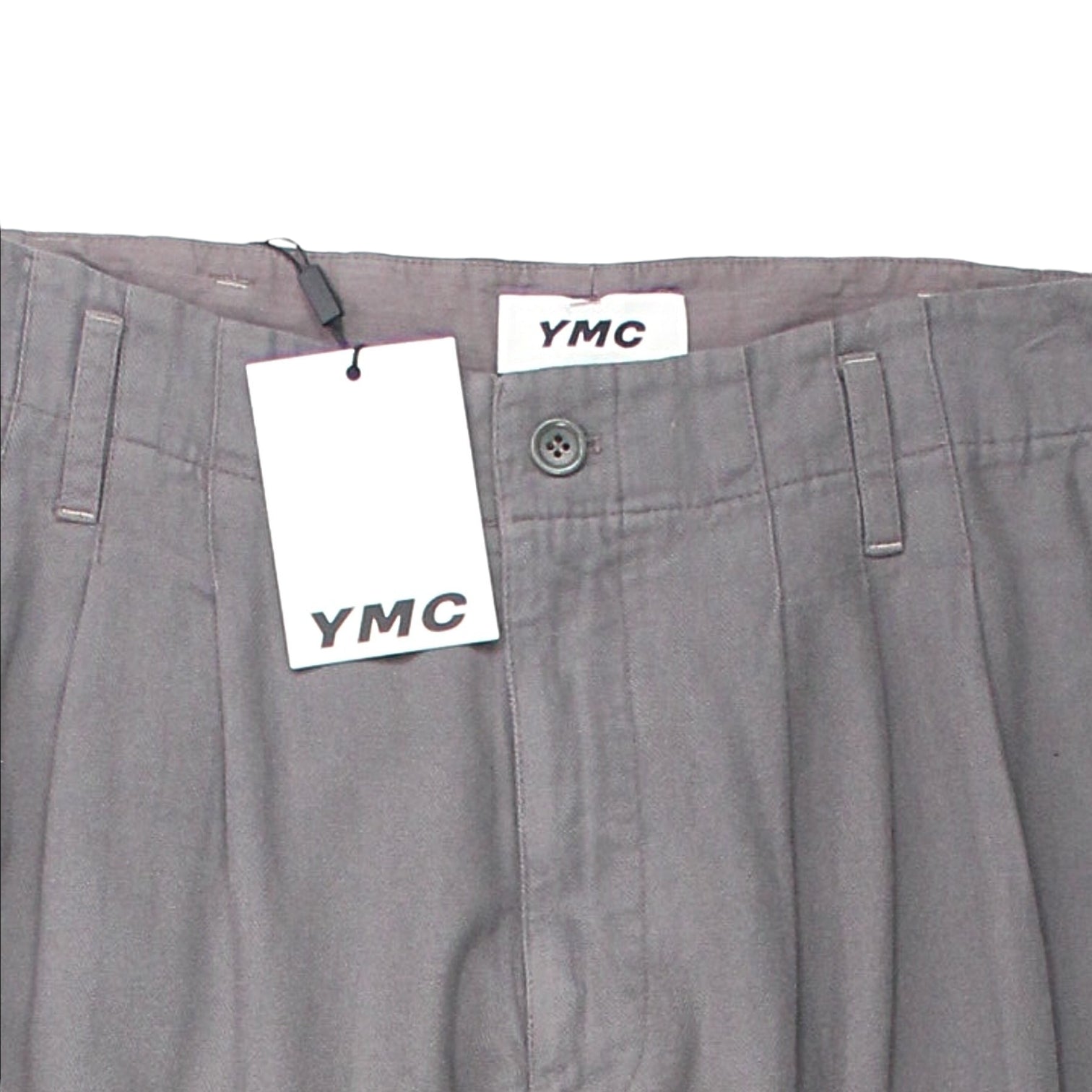 YMC Grey Creole Peg Trousers