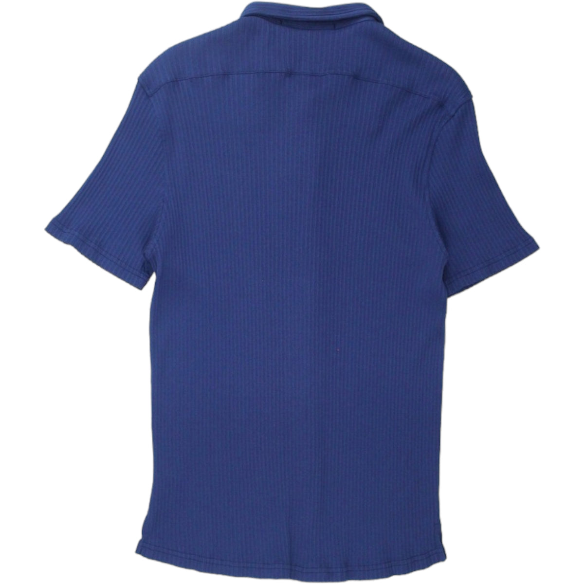 Katharine Hamnett Blue Skinny Rib Shirt
