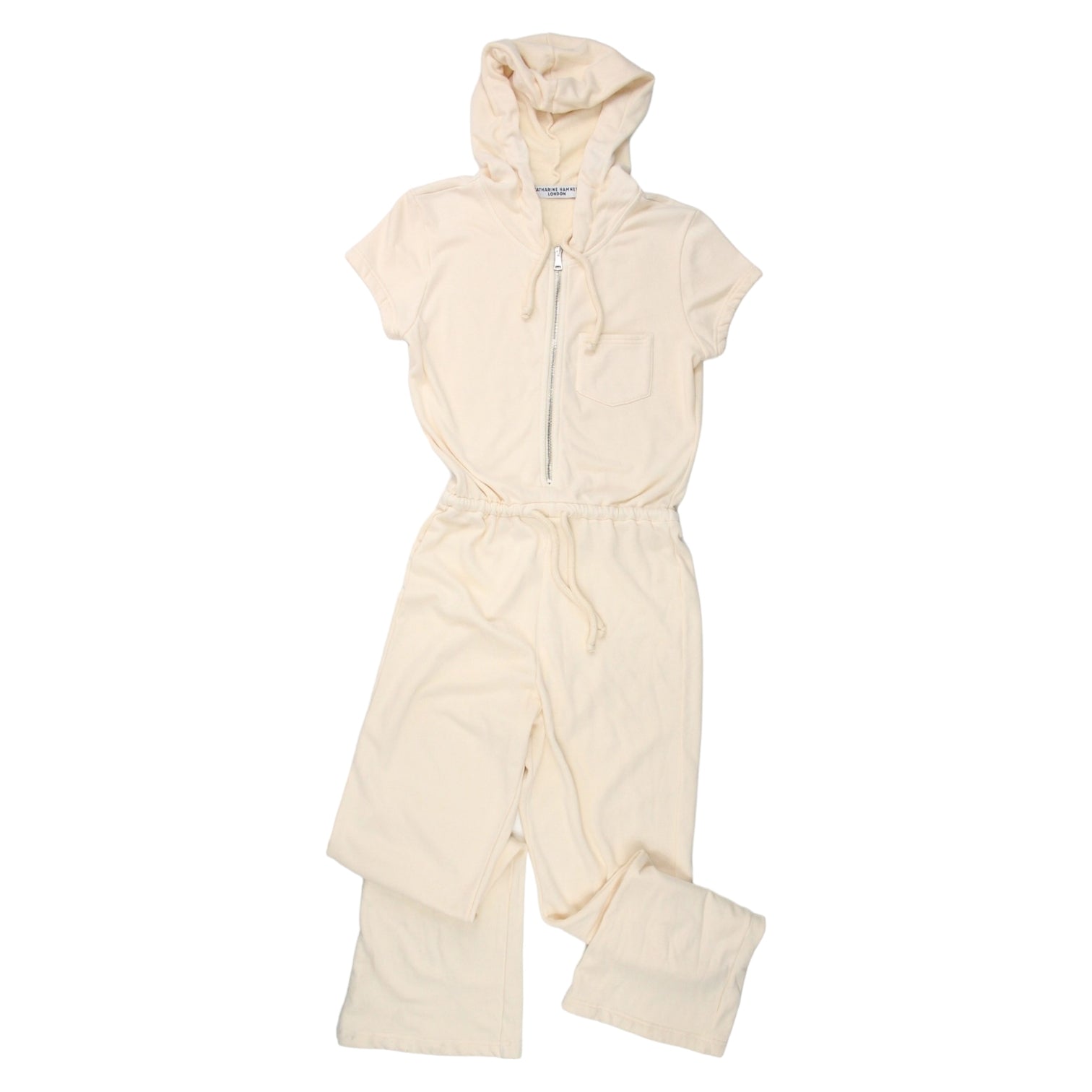 Katharine Hamnett Peach SS Hooded Onesie