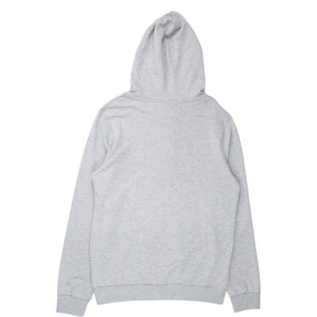 Hype Grey/White Script Pullover Hoodie