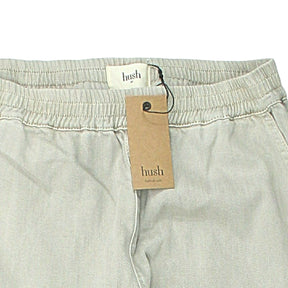 Hush Grey Sand Washed Cargo Trousers