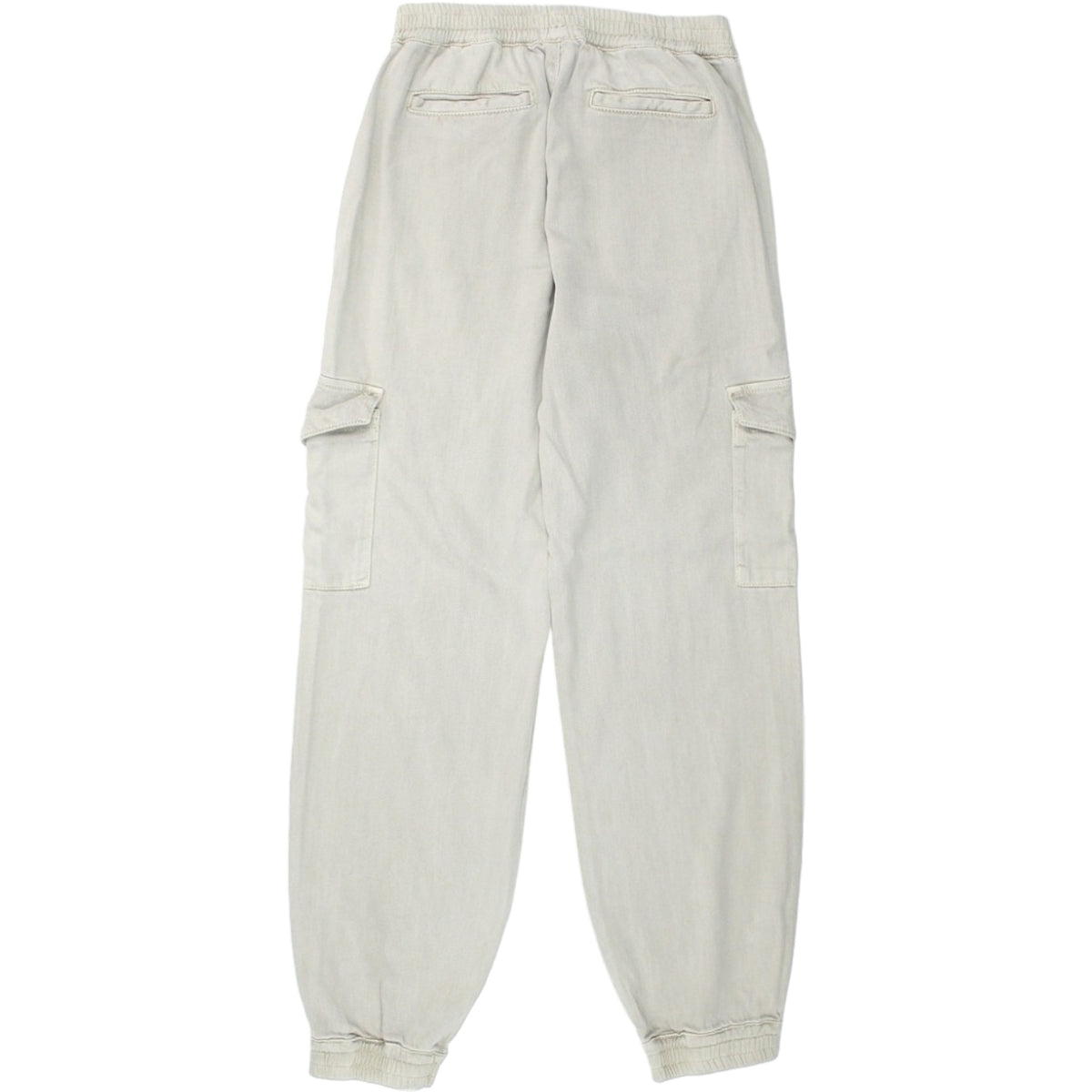 Hush Grey Sand Washed Cargo Trousers