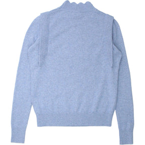 Hush Blue Nisha Shoulder Detail Jumper