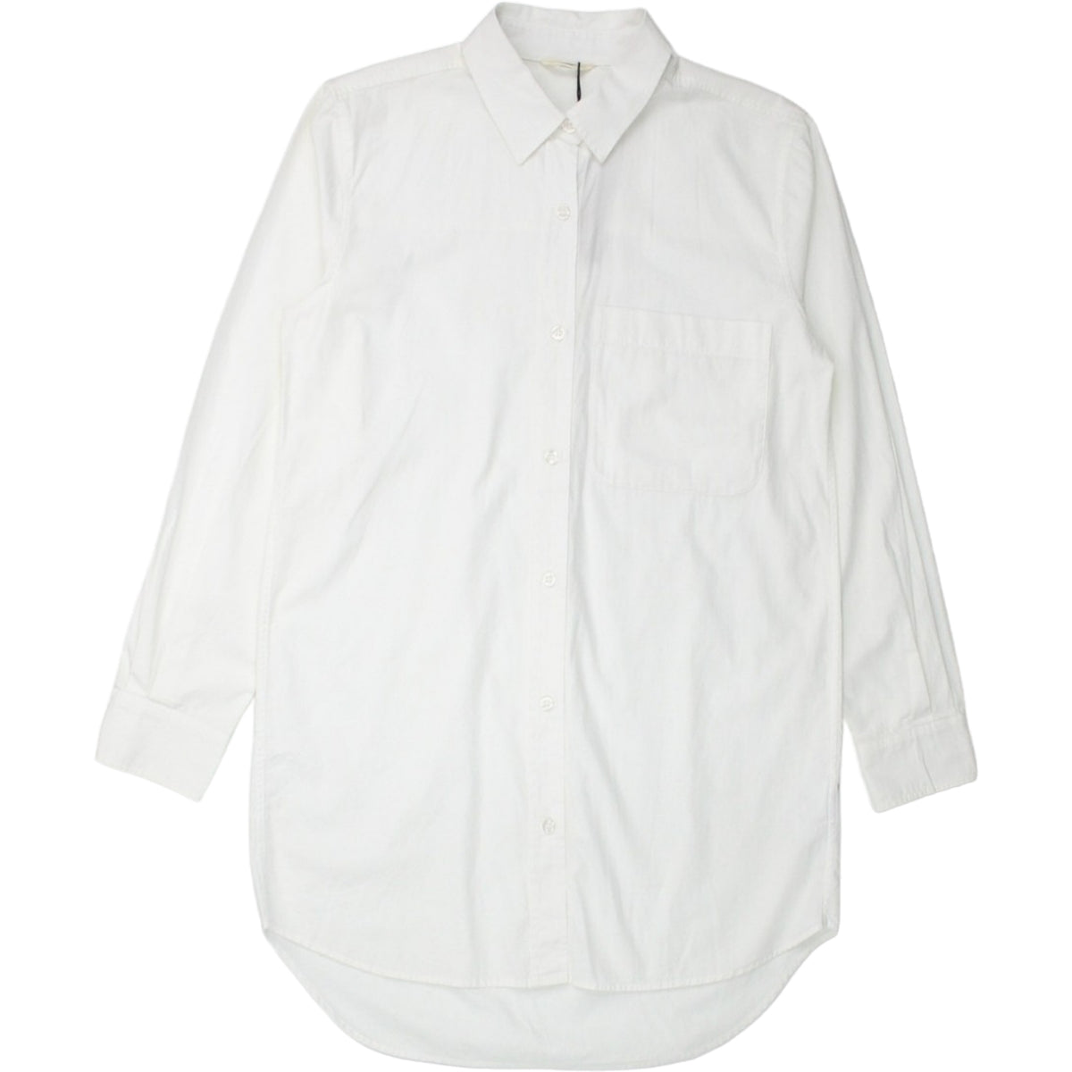 Hush White Oversized Cotton Shirt | Shop from Crisis Online