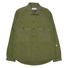 YMC Olive Pocket Overshirt