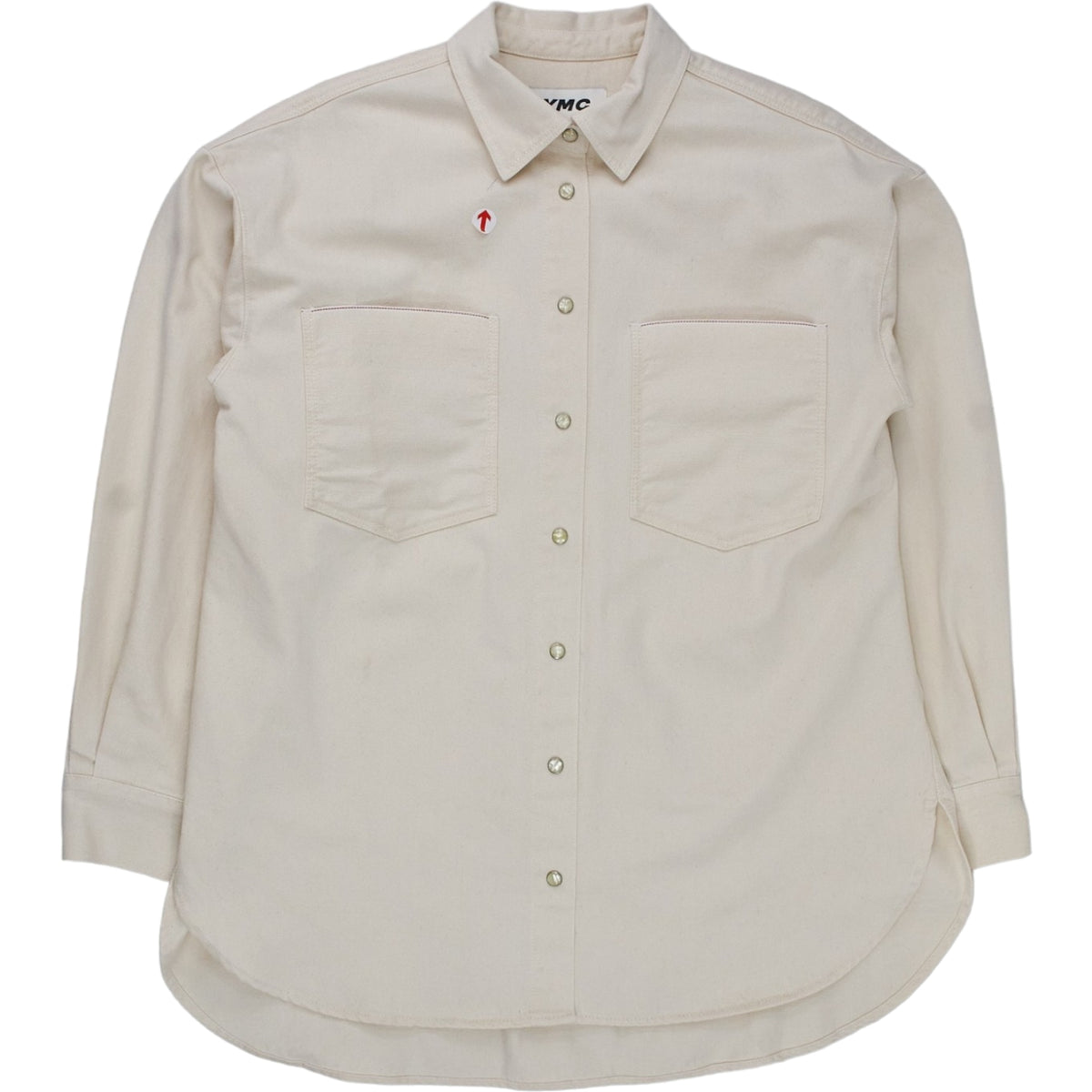 YMC Ecru Denim Overshirt