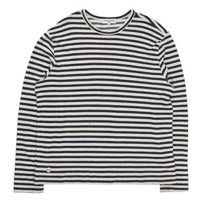 YMC Navy/Ecru Towelling Top