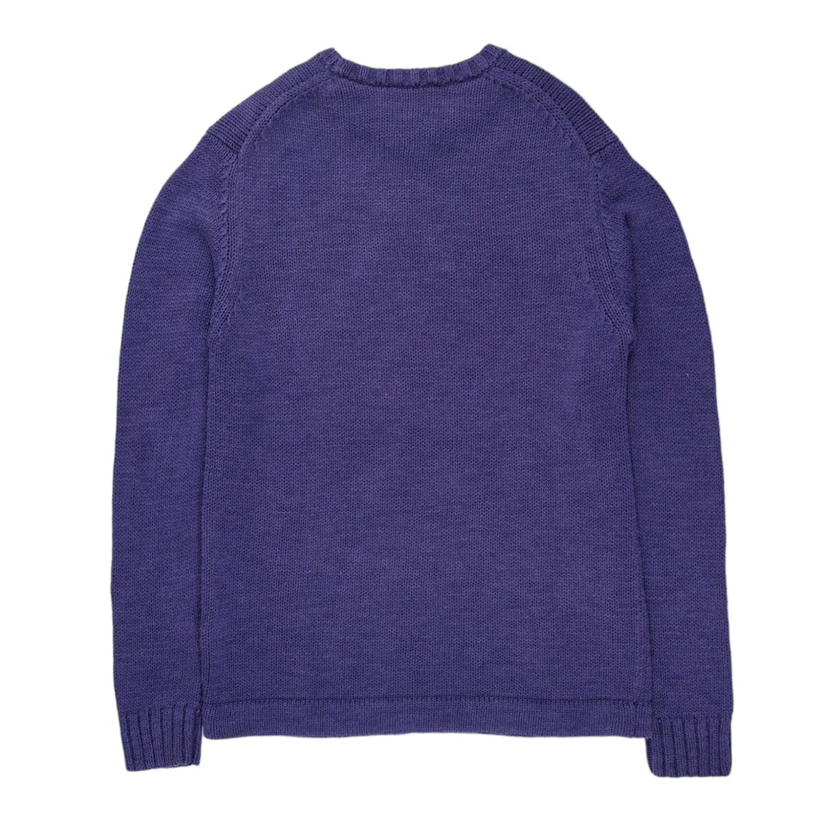 YMC Navy/Ecru Ship Logo Jumper