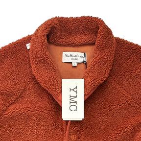 YMC Burnt Orange Teddy Jacket