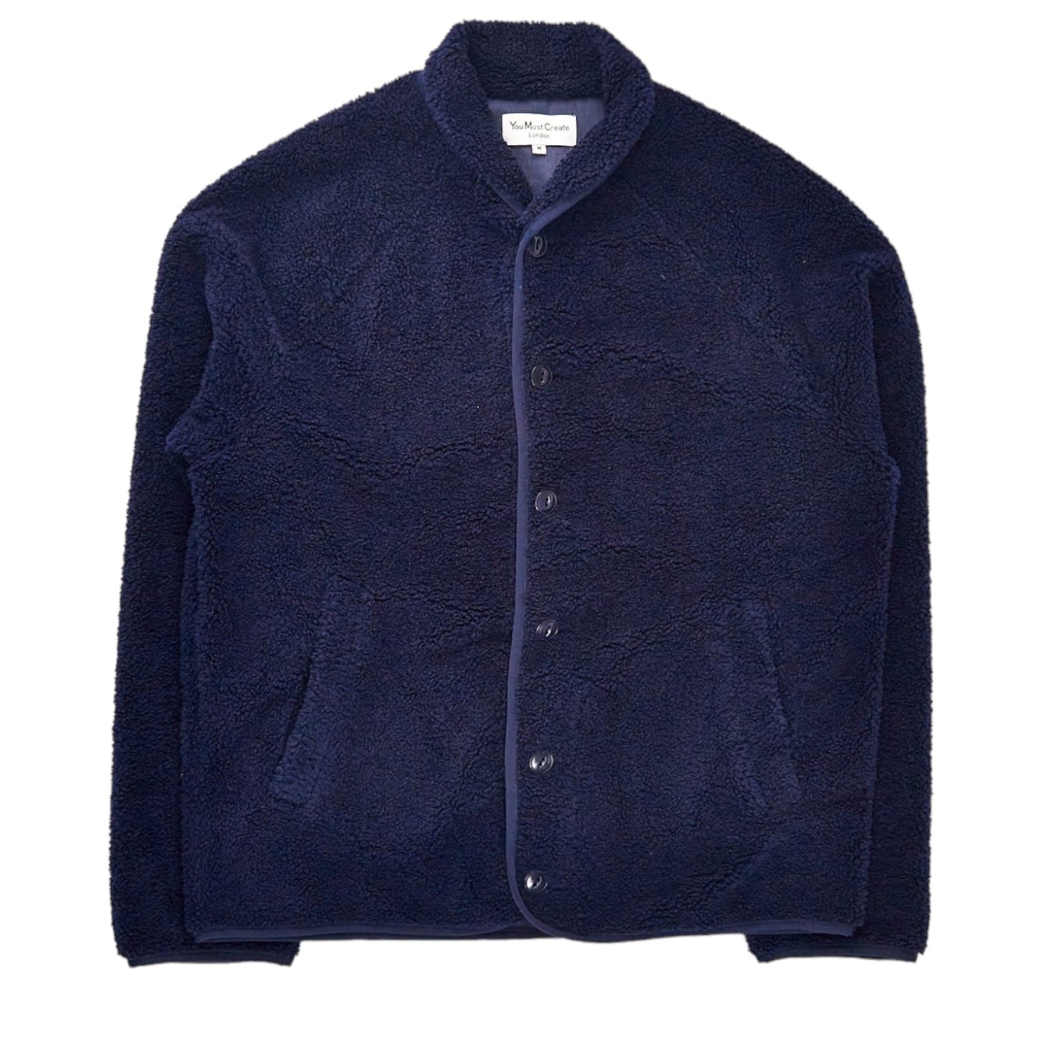 YMC Navy Teddy Jacket