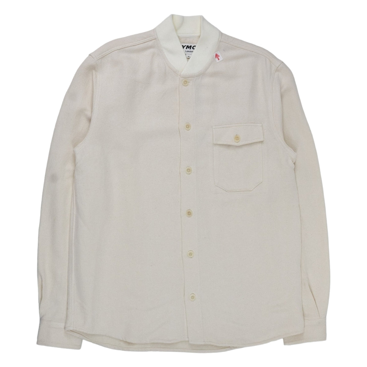 YMC Ecru Blouson Style Overshirt