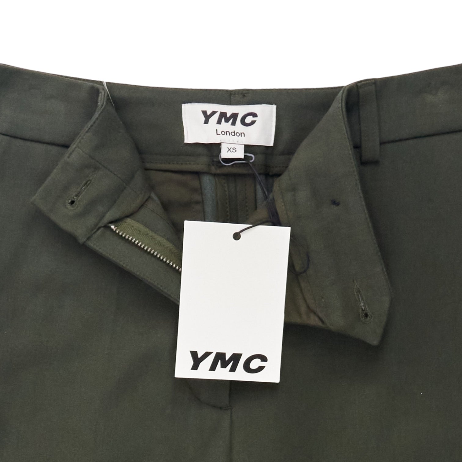 YMC Olive Straight Leg Trouser