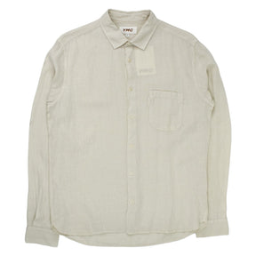 YMC Stone Linen Curtis Shirt