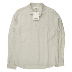 YMC Stone Linen Curtis Shirt