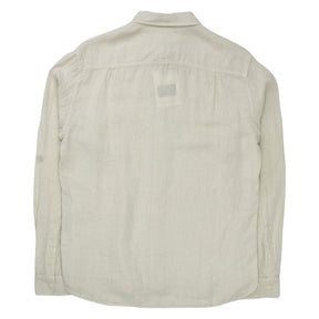 YMC Stone Linen Curtis Shirt