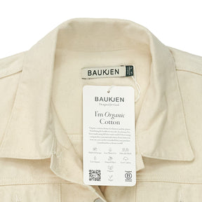 Baukjen Ecru Organic Denim Jacket