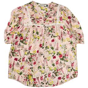 Baukjen Pink Floral Jessica Blouse