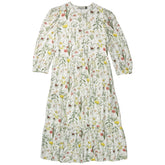Baukjen White Floral Midi Dress