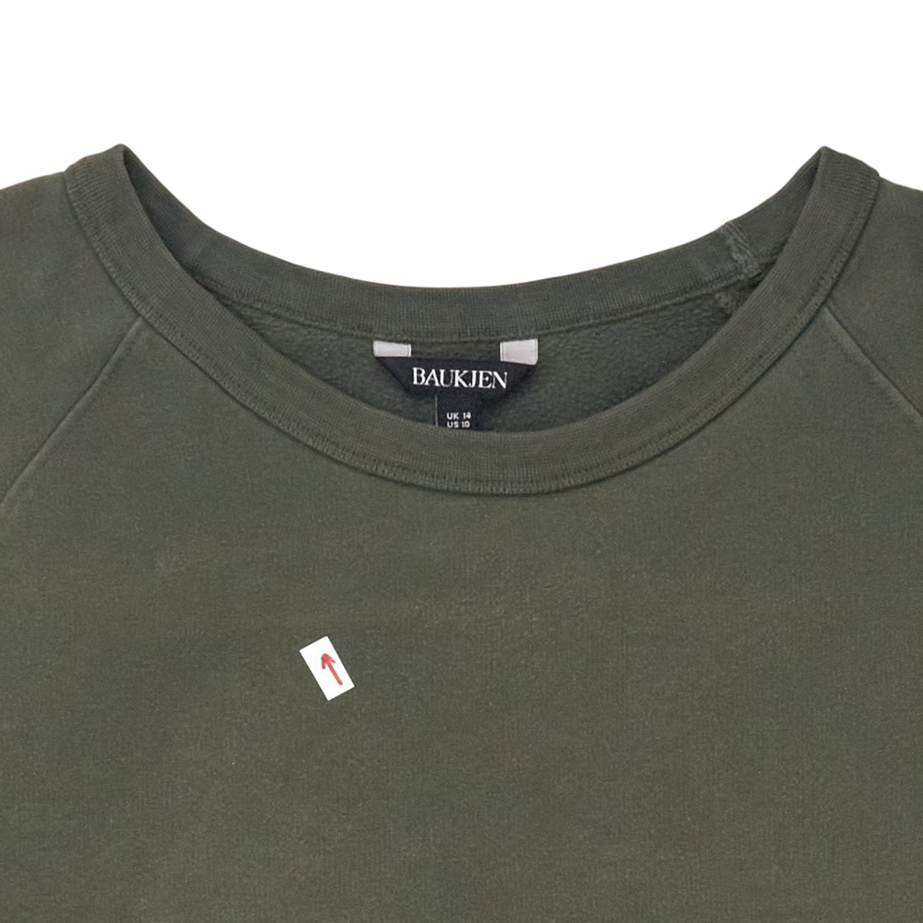 Baukjen Khaki Raglan Sleeve Sweatshirt