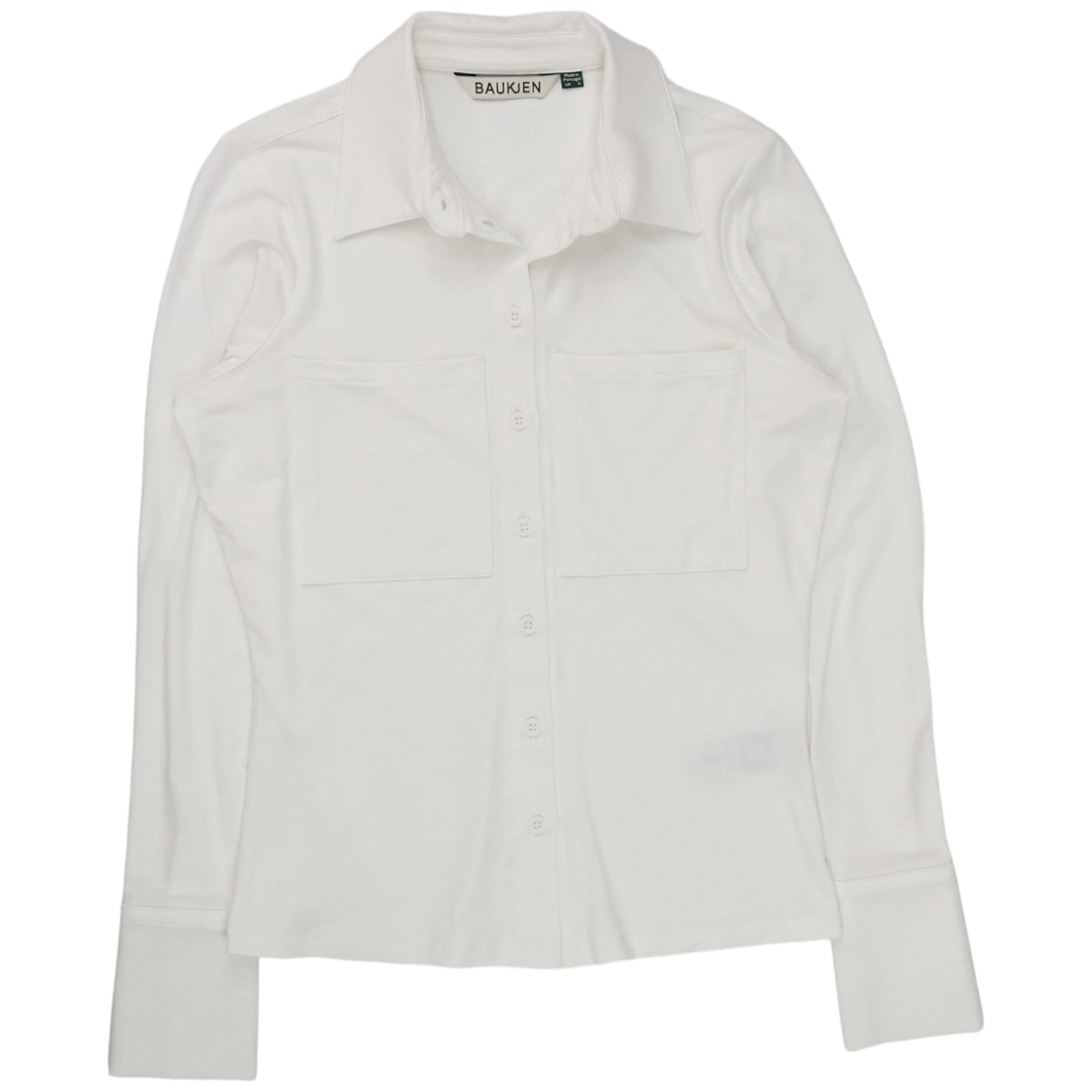 Baukjen White Deep Cuff Jersey Shirt