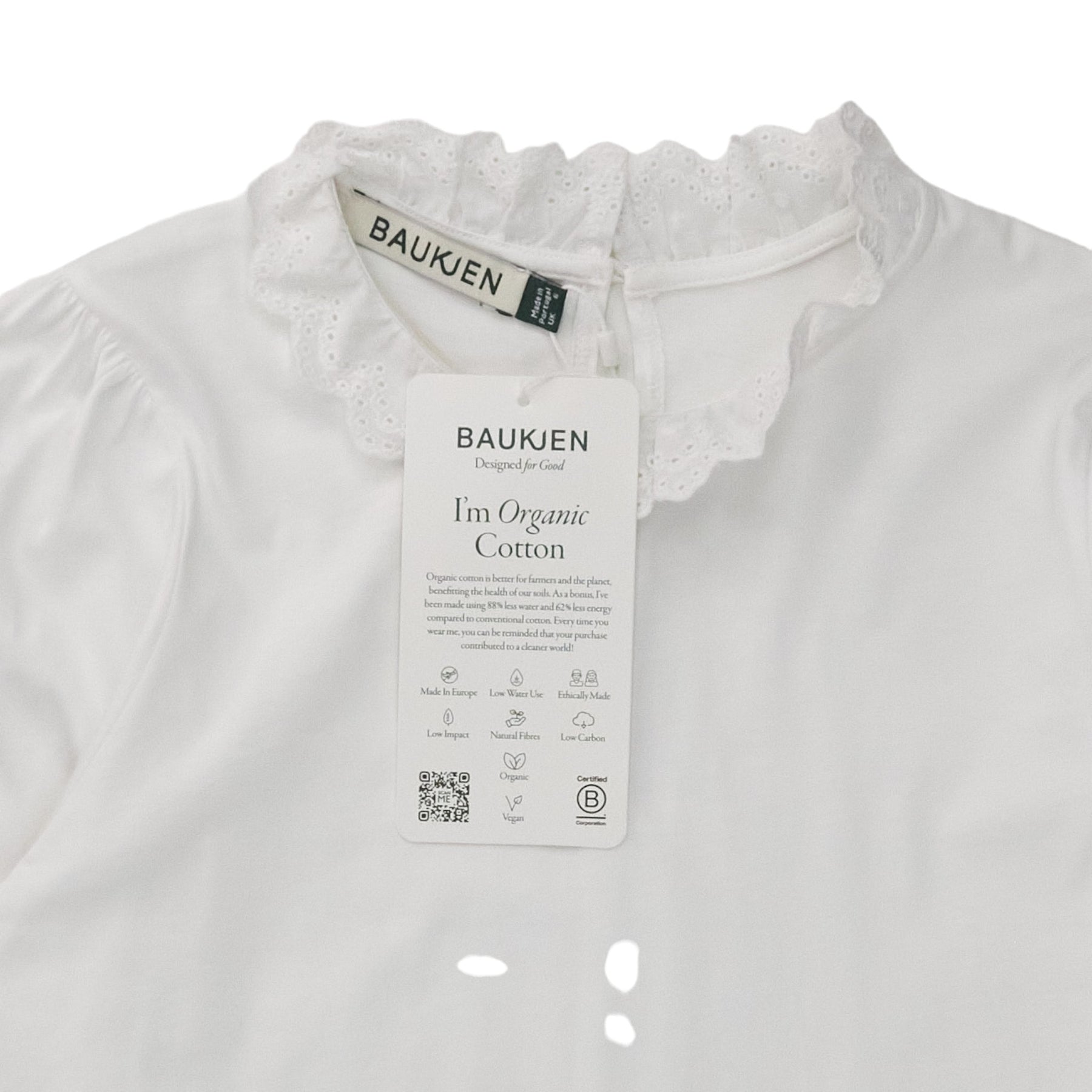 Baukjen White Jersey Bradyn Top