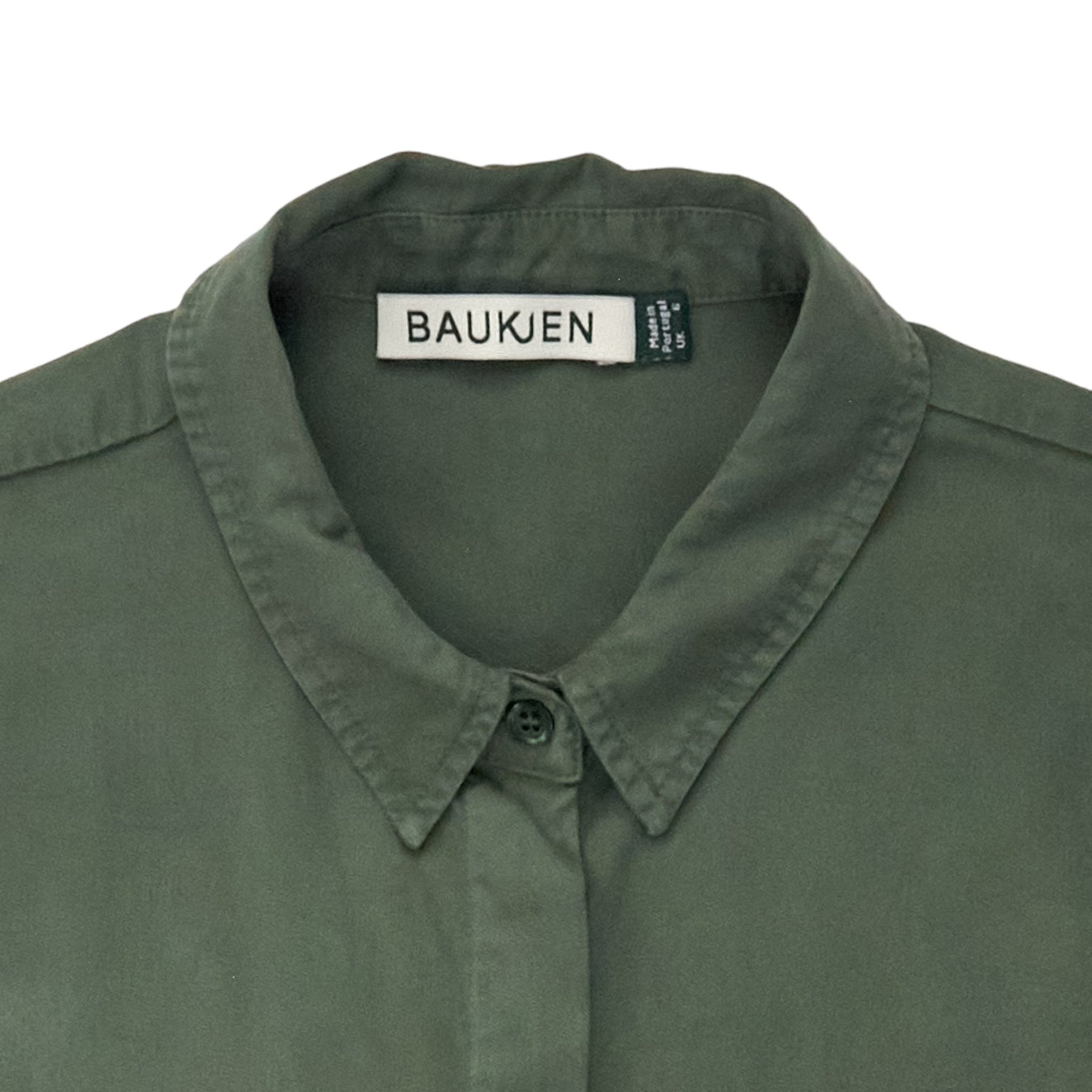 Baukjen Olive Tencel Shirt