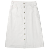 Baukjen White Lou Organic Skirt