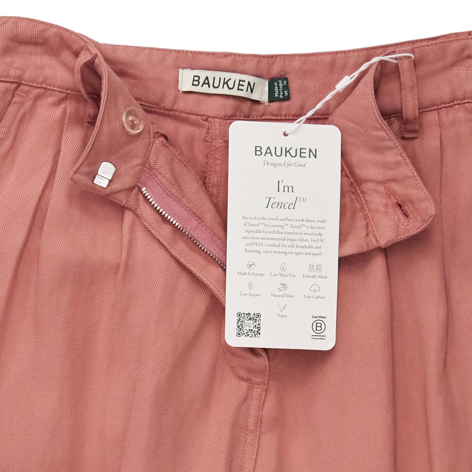 Baukjen Rosewood Shailene Pleated Chino's