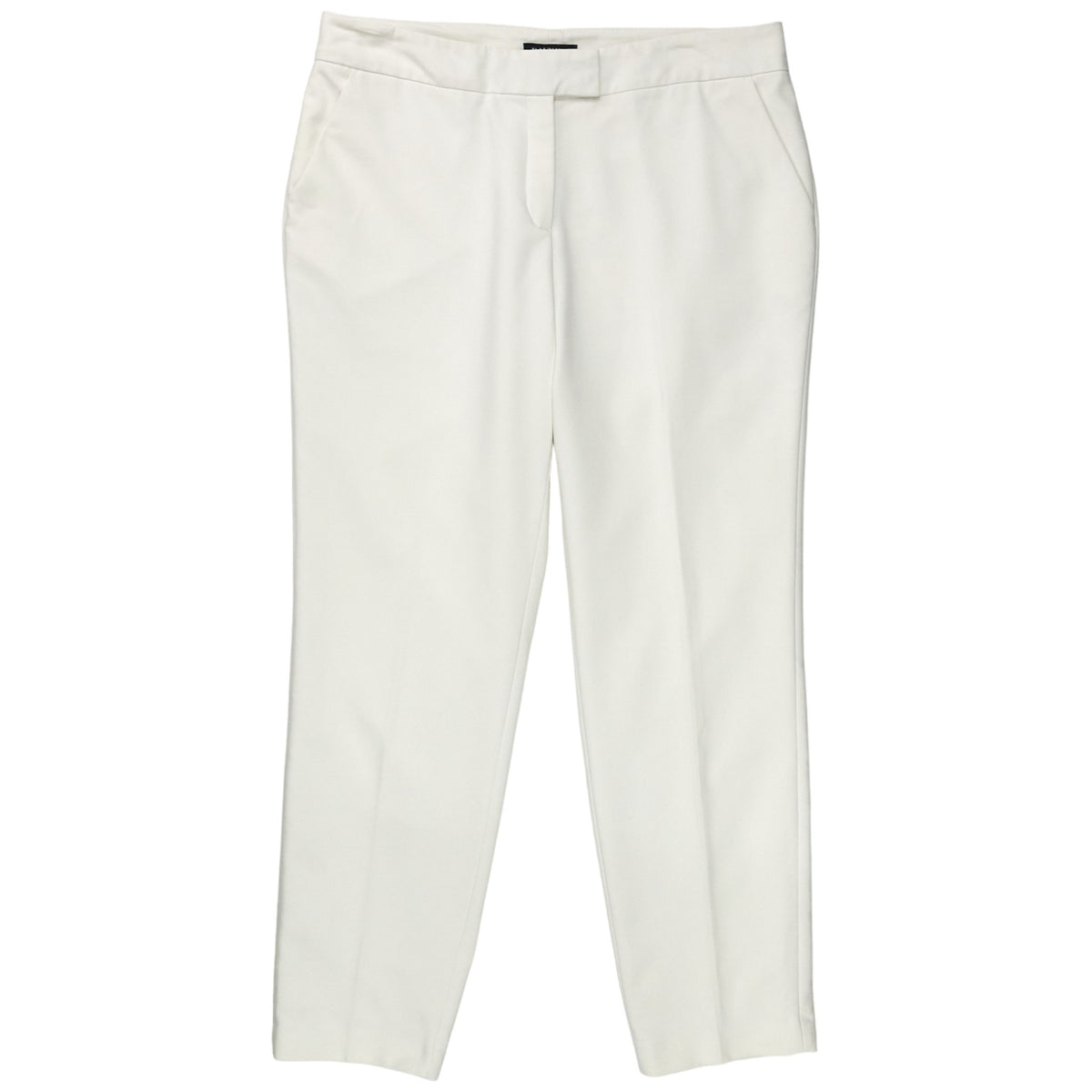 Baukjen White Straight Trousers
