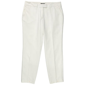 Baukjen White Straight Trousers