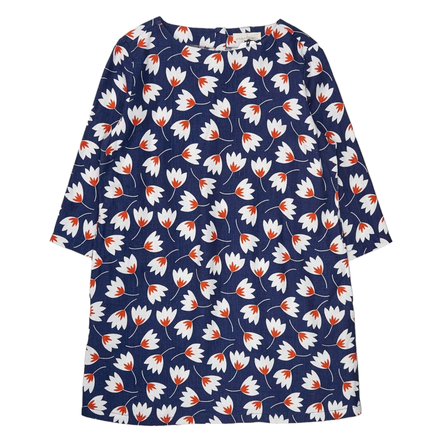 Seasalt Navy Tulip Geo Tunic