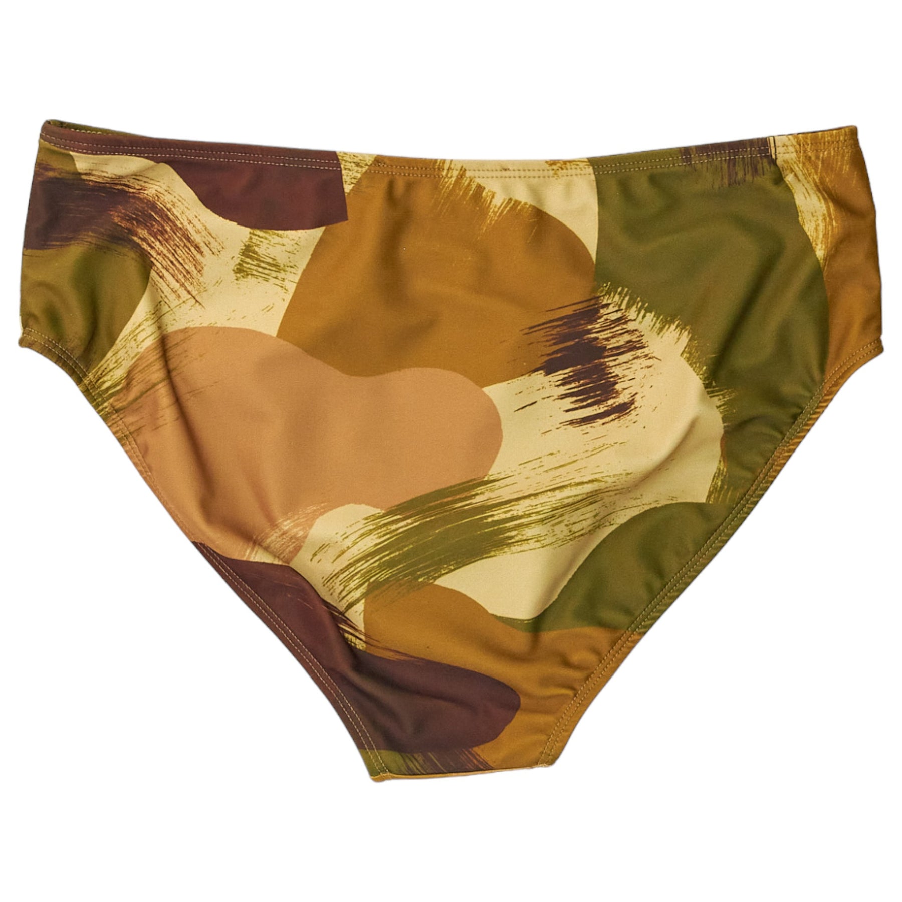 YMC Green/Brown Bikini Bottoms